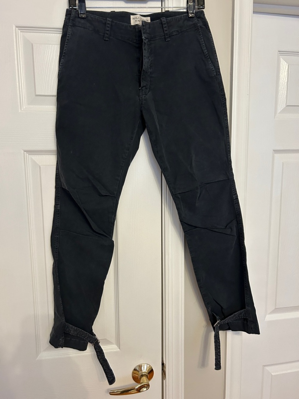 Nili Lotan Black Cotton Chino
Pants